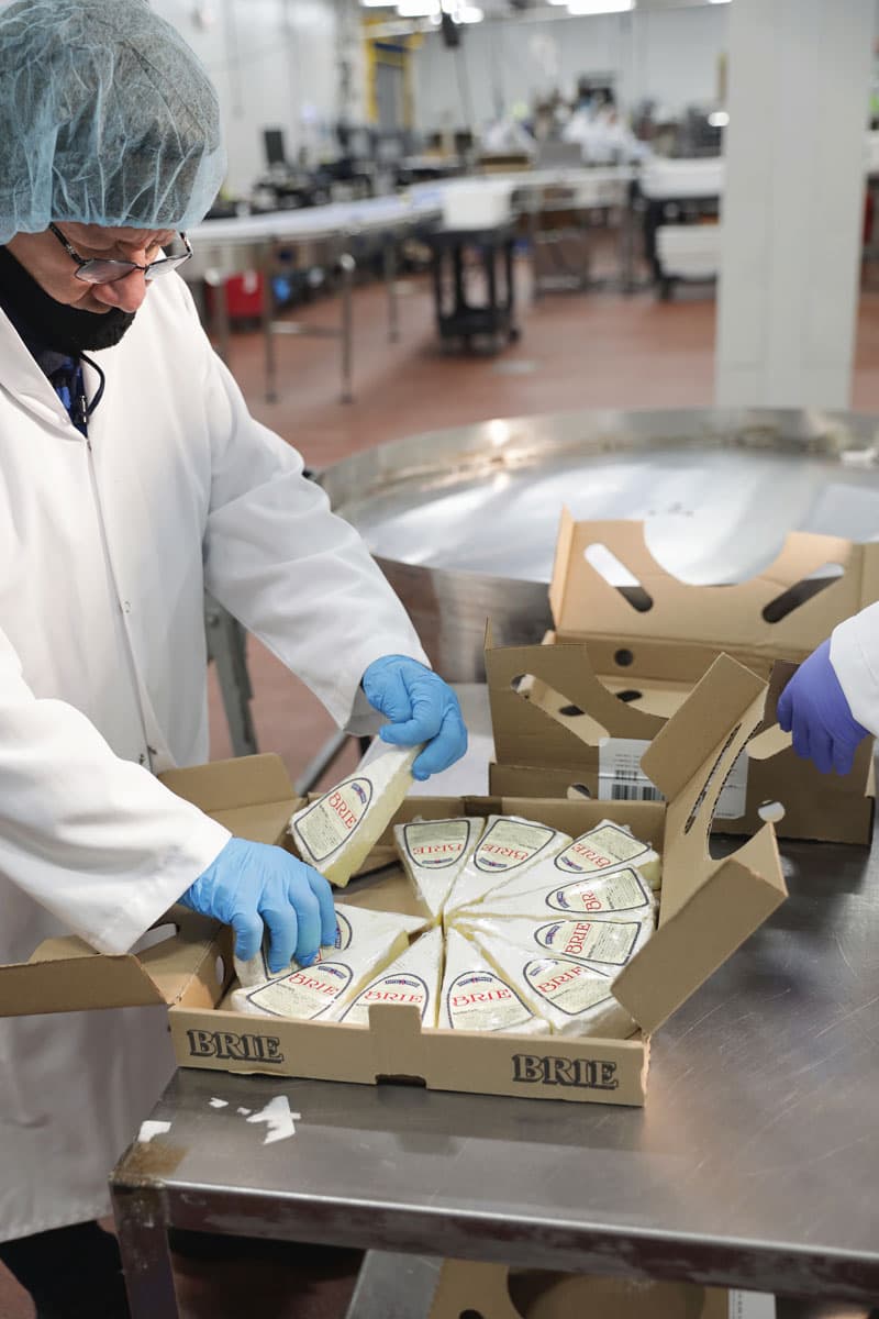 The Brie & Blue line has independent airflow, HEPA filtration and sanitation systems to prevent cross-contamination.